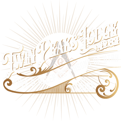 Twin Peaks Masonic Lodge Logo