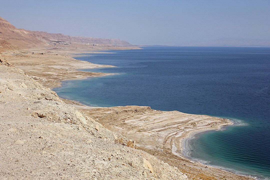 Coastline of the Dead Sea